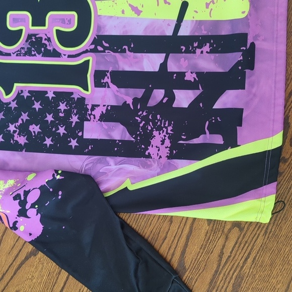 Berserk Purple/Black/Yellow Pullover Hoodie A Rod/J Rod Oversized Graphic Sz XXL - Picture 8 of 11